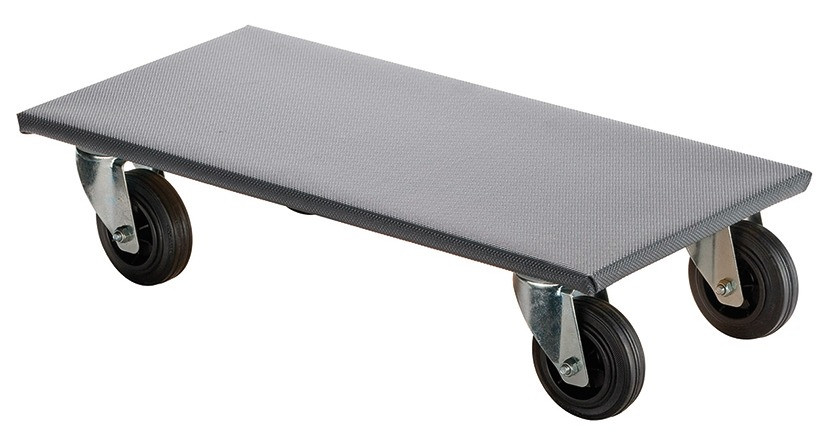 Allzweckroller "Möbelhund" mit Gummreifen 300 x 600 mm 250 kg