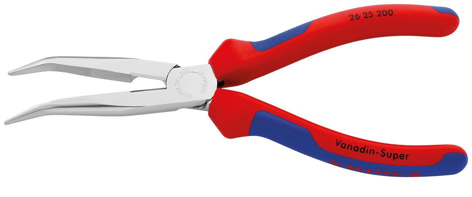 Storchenschnabelzange 5236B gebogen VPVC-I 200 mm