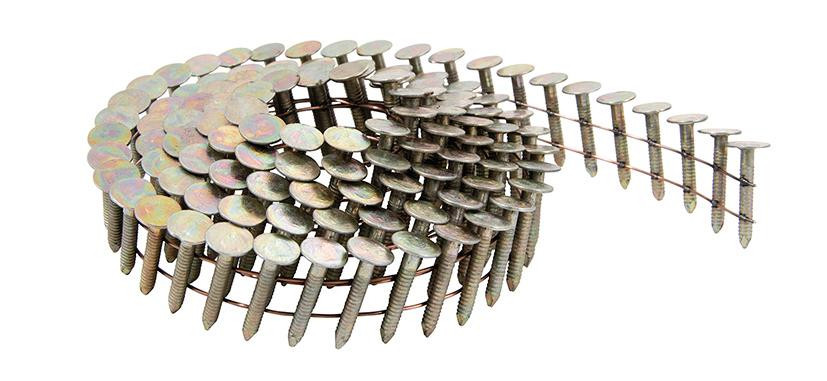 TJEP TA30/19 Coil-Rillennägel/Dachpappnägel verzinkt 15°