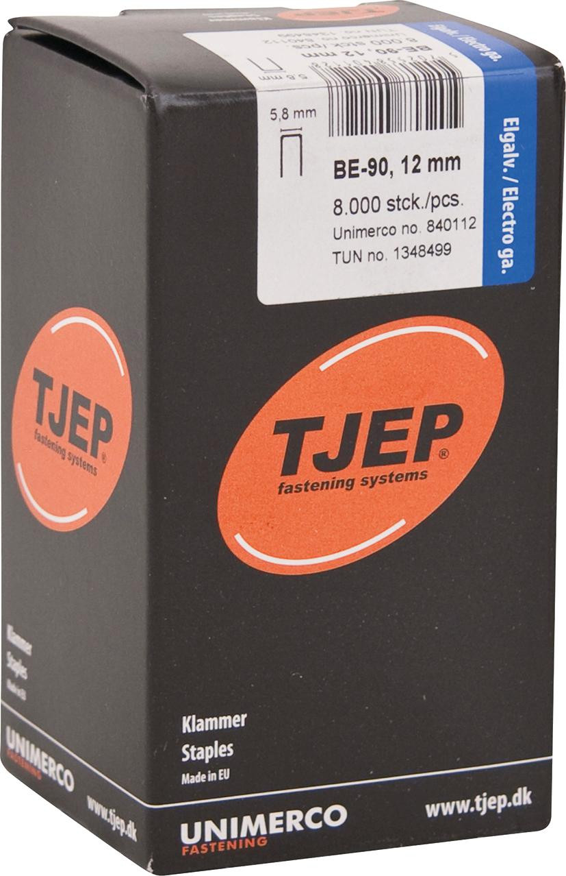 TJEP BE-90 Klammern 40mm Verzinkt und Geharzt
