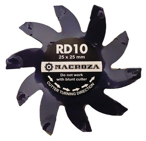 Macroza Fräser RD-10 25x25 Premium