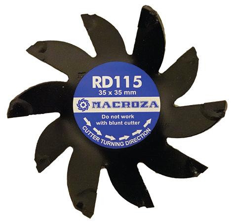 Macroza Fräser RD-115 35x35 Premium