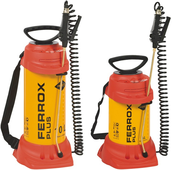 MESTO Schalölspritze Ferrox Plus 10 l mit kompletter Spritzleitung und Rohr