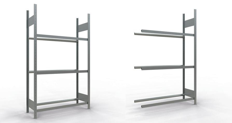 Räder- Reifen Grundregal 2000 x 1200 x 400 mm 3 Ebenen