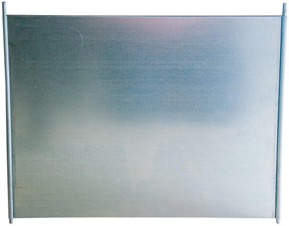 RECA Abteilungstrennblech für Steck- und Anbauregal 400 x 400 mm (PAK = 4 ST)