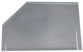 Trennblech verzinkt 400 mm für Schuttgutmulde