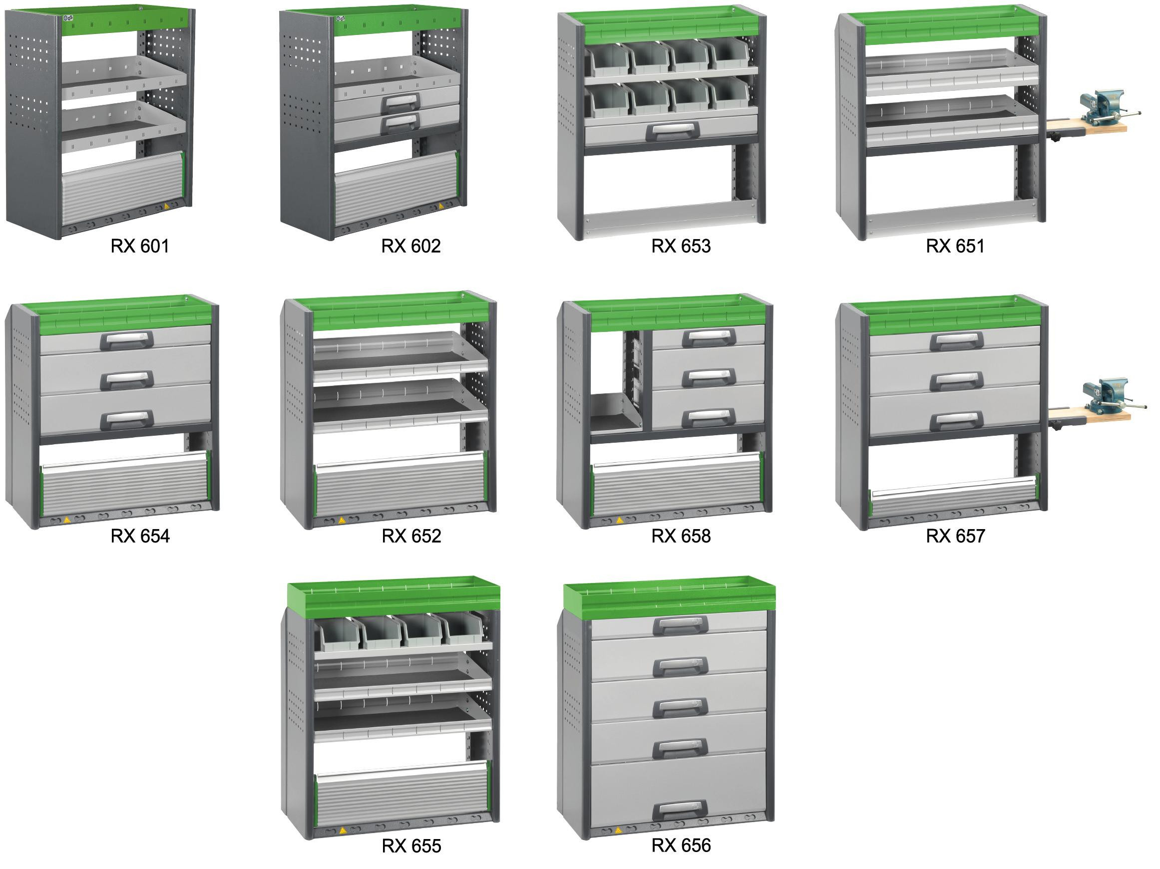 RECA MAXMOBIL Profi-Line Modul 990 x 805 x 310/410 mm RX655