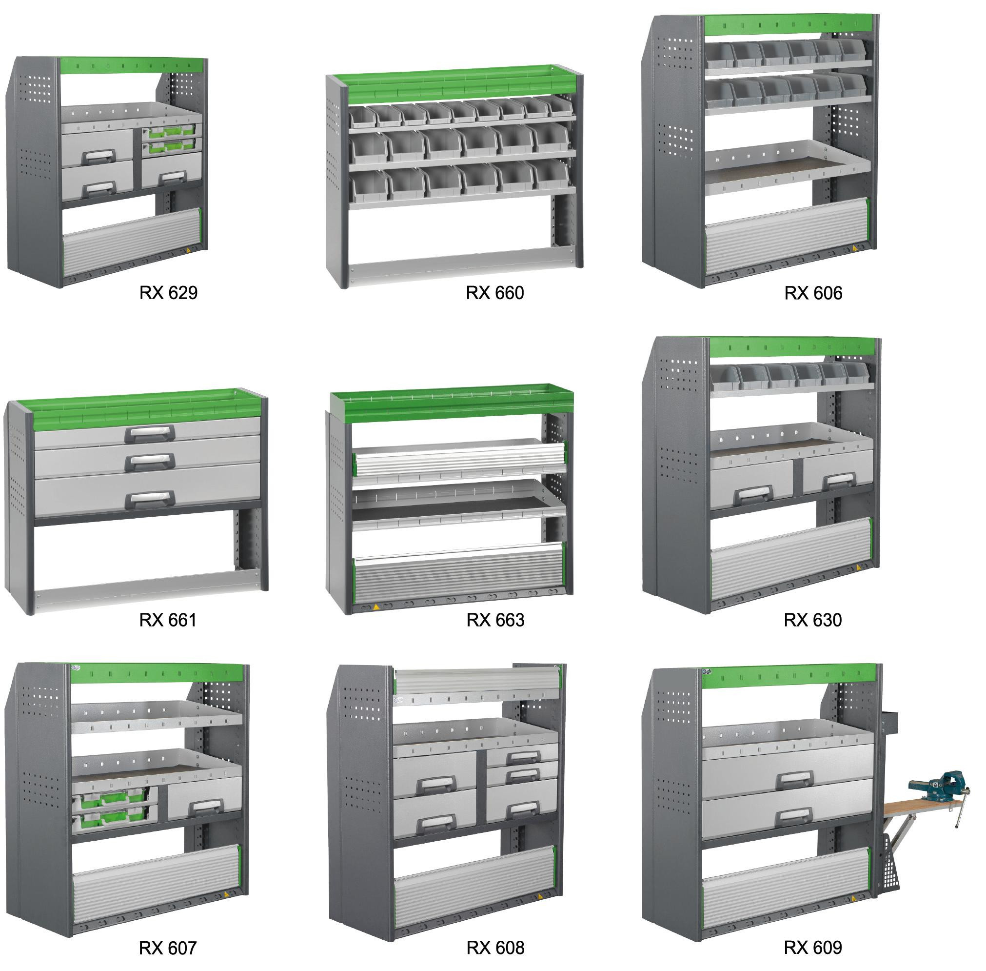 RECA MAXMOBIL Profi-Line Modul 1145 x 1100 x 310/410 mm RX629