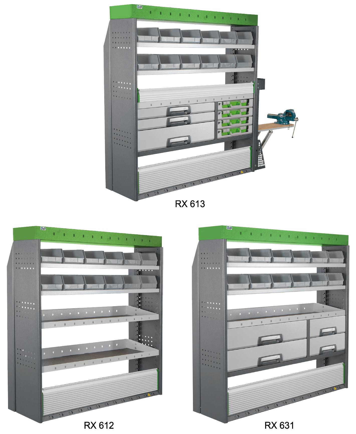 RECA MAXMOBIL Profi-Line Modul 1500 x 1445 x 310/410 mm RX631