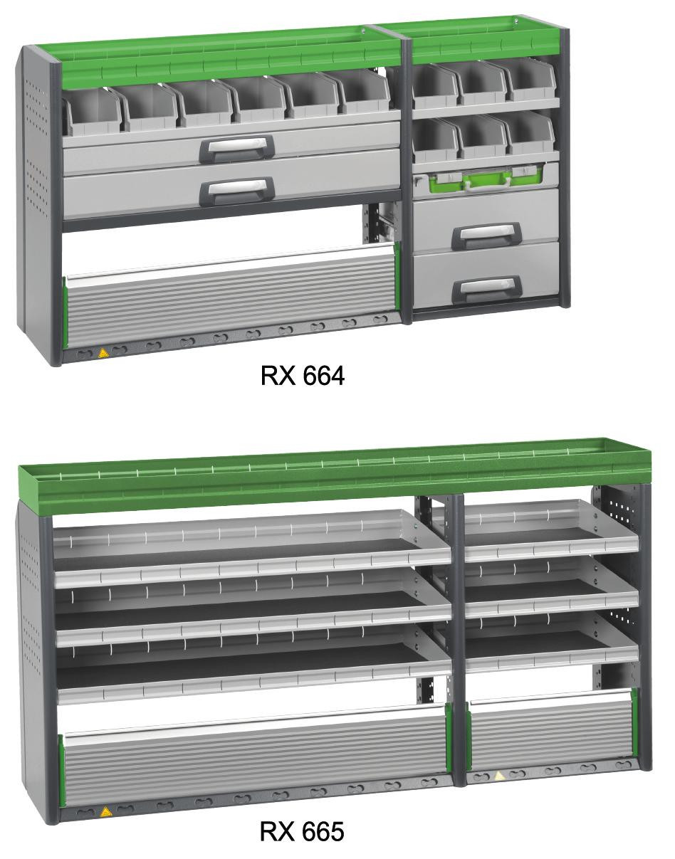 RECA MAXMOBIL Profi-Line Modul 990 x 1620 x 310/410 mm RX665