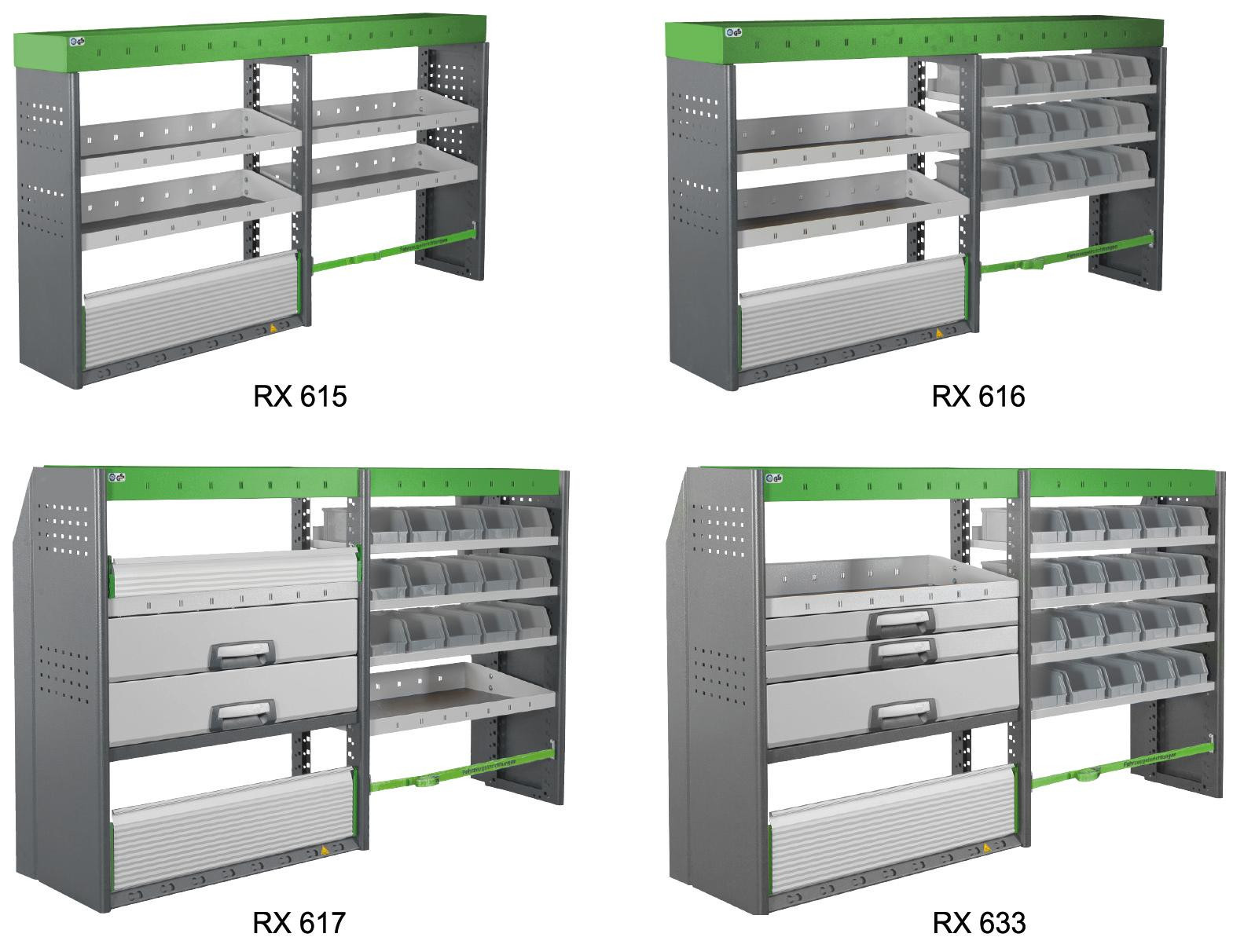 RECA MAXMOBIL Profi-Line Modul 1145 x 1815 x 310/410 mm RX617