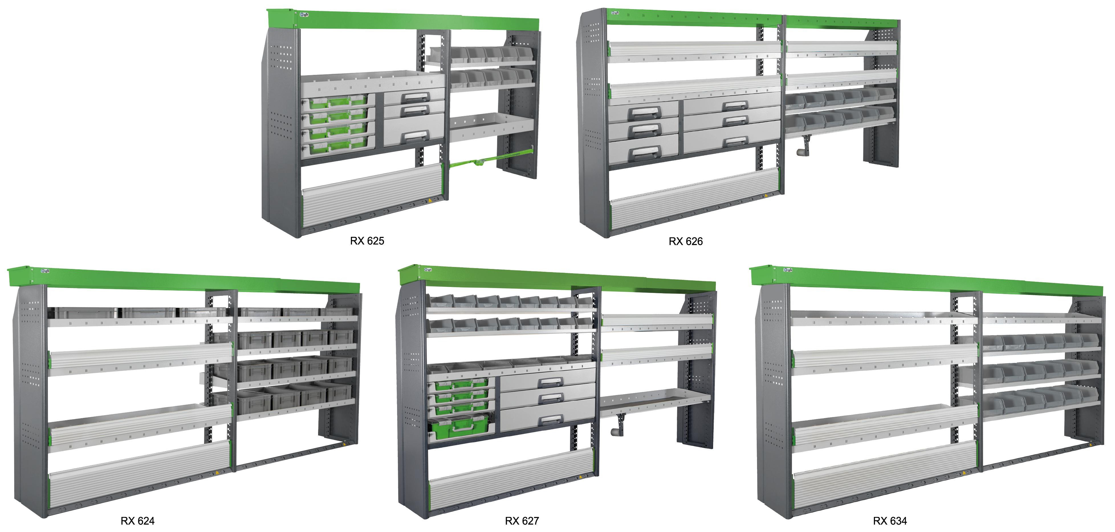 RECA MAXMOBIL Profi-Line Modul 1610 x 2855 x 310/410 mm RX625