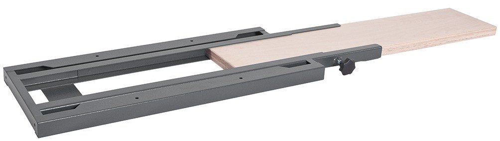 RECA MAXMOBIL Werkplatte ausziehbar inklusive Zwischenrahmen 1375 mm, RAL 7016 Struktur NWPAP 137-R