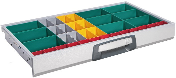 RECA MAXMOBIL Schubkasteneinsatz 25-teilig für Schublade SPSK 73-3-R XSKB 73-3-R