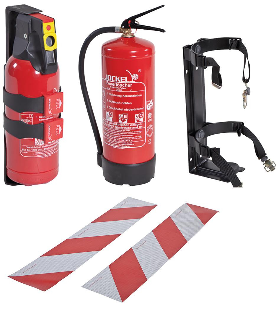 RECA MAXMOBIL Warnmarkierungs-Set 141 x 705 mm -je 4 x rechts-/linksweisend gem. DIN 30710- X99.90.45