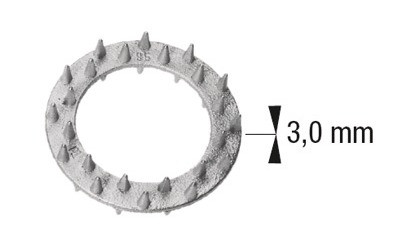 SIMPSON Scheibendübel GEKA C10-50 30,5 verzinkt Zweiseitig