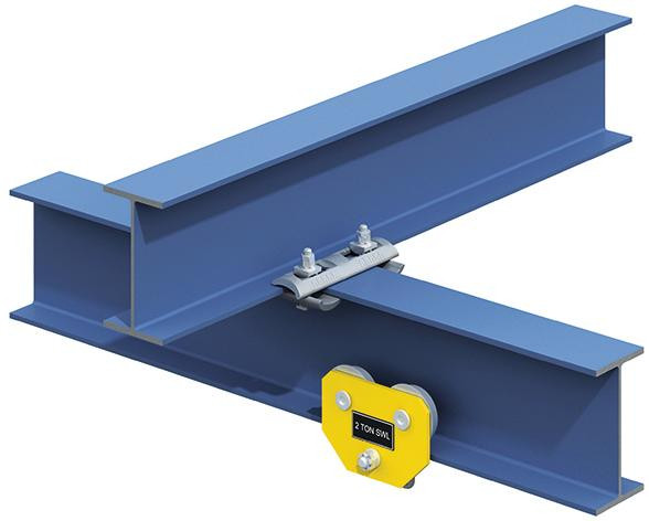 Lindapter® Kreuzverbindung Typ FC - Stahl - verzinkt blau - FC16