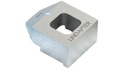 Lindapter® Klemme Typ BR - mittel - Temperguss - verzinkt blau - BR20M