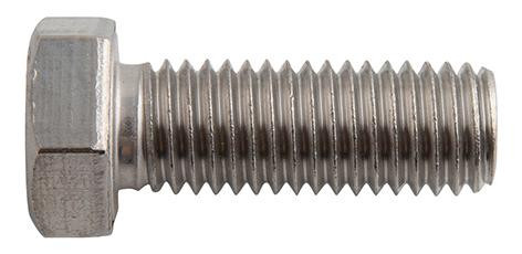 Sechskantschraube ASME-B18.2.1 - F593G - blank - 3/8 ZO - 16UNC X 3/4 ZO