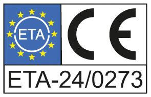 RECA Holzbauschraube - Tellerkopf Ø14 - verzinkt blau - 6 X 160/75 - TX30 - ETA-24/0273