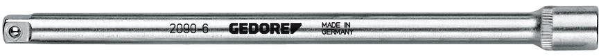 Verlängerung Chrom-Vanadium 150 mm 1/4" GEDORE 2090/6