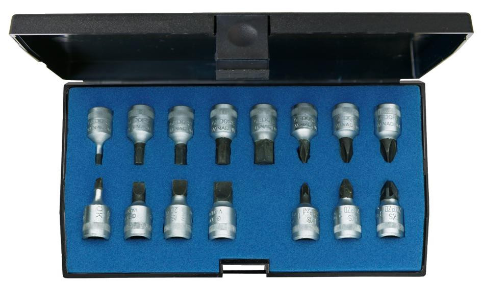 GEDORE Schraubendreher-Satz 1/4" 15-teilig IN-IS-PH-PZ -INS 20 PM- Nr.:1815601