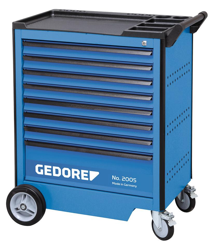 GEDORE Werkzeugwagen mit 8 Schubladen 2005 0701 Nr.:2003554