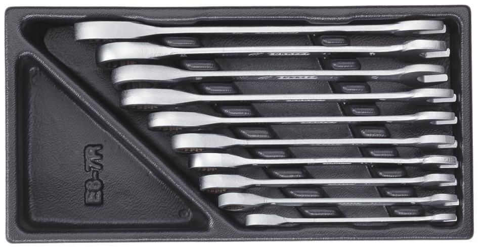 GEDORE Satz Maulschlüssel mit Ringratsche in 1/3 ES-Modul -1500 ES-7 R- Nr.:2305429