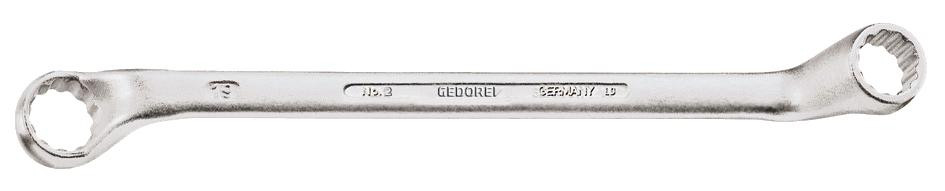 GEDORE Doppelringschlüssel Chrom-Vanadium SW 13 x 14 mm DIN 838