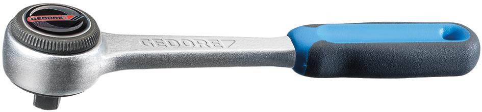 Umschaltknarre mit Feinverzahnung 1/4" verzinkt GEDORE 2093-U3