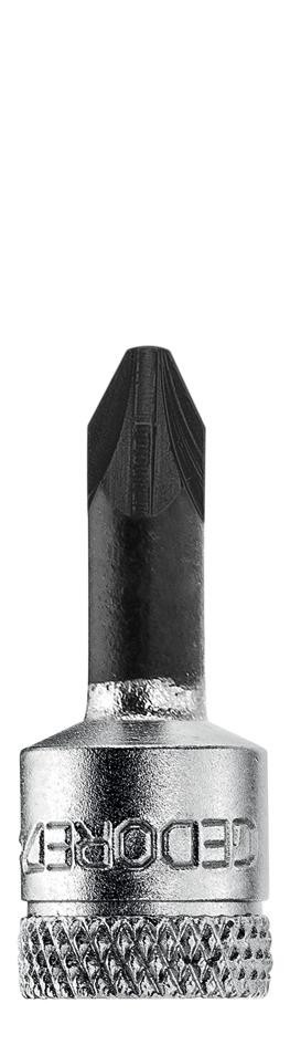 GEDORE Schraubendrehereinsatz 1/4" Kreuzschlitz PZ 3 -IKS 20 PZD 3- Nr.:6187480