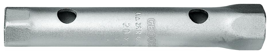 GEDORE Doppelsteckschlüssel, Hohlschaft, 6-kant 21x23 mm -26 R 21x23- Nr.:6212340