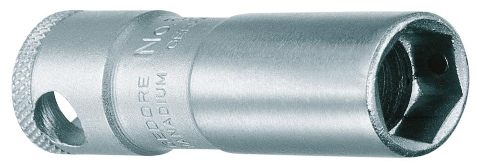 Zündkerzen-Einsatz GEDORE 1/2" Antrieb, mit Magnet, Nr.50MH, SW 20,8 mm = 13/16"