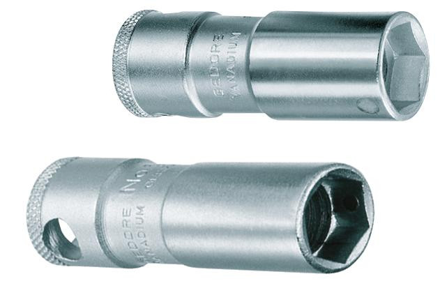 Zündkerzen-Einsatz GEDORE 1/2" Antrieb, mit Magnet, Nr.54MH, SW 16 mm = 5/8"
