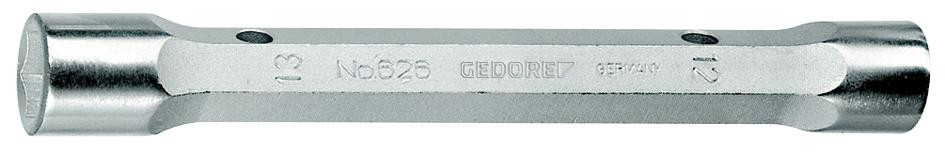 GEDORE 6-kant-Doppel-Rohrsteckschlüssel DIN896A schwere Ausführung SW 19 x 22 mm