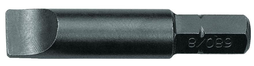 GEDORE Schraubendreherbit 1/4", Vorteilspack 10-teilig, Schlitz 8 mm -680 8 S-010- Nr.:6538100