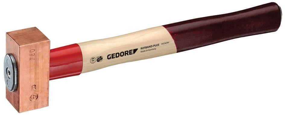 GEDORE Kupferhammer ROTBAND-PLUS 750 g -622 H-750- Nr.:8672410