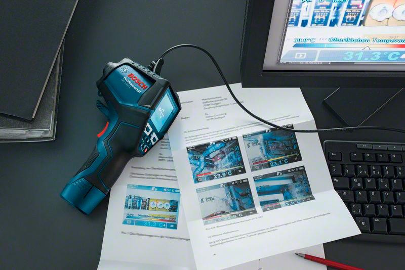 Thermodetektor GIS 1000 C, mit Akku-Adapter