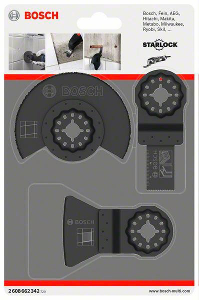 3-teiliges Fliesen-Basis-Set AIZ 20 AB (1x); ATZ 52 SC (1x); ACZ 85 MT4 (1x)