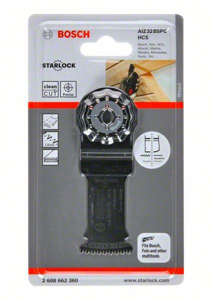 HCS Tauchsägeblatt AIZ 32 BSPC Hard Wood, 50 x 32 mm, 5er-Pack