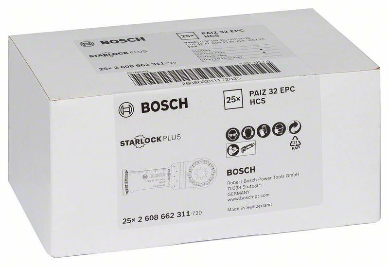 HCS Tauchsägeblatt PAIZ 32 EPC Wood, 60 x 32 mm, 1er-Pack
