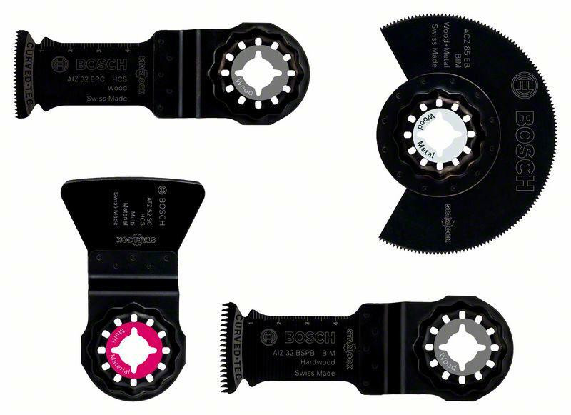 Starlock Boden-/Einbau-Set, 4-teilig, bestehend aus Werkz. für Fußbodenarbeiten
