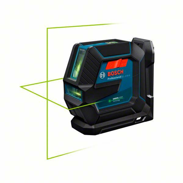 Linienlaser GLL 3-50, mit Laser-Empfänger LR2, Universalhalterung BM1, L-BOXX