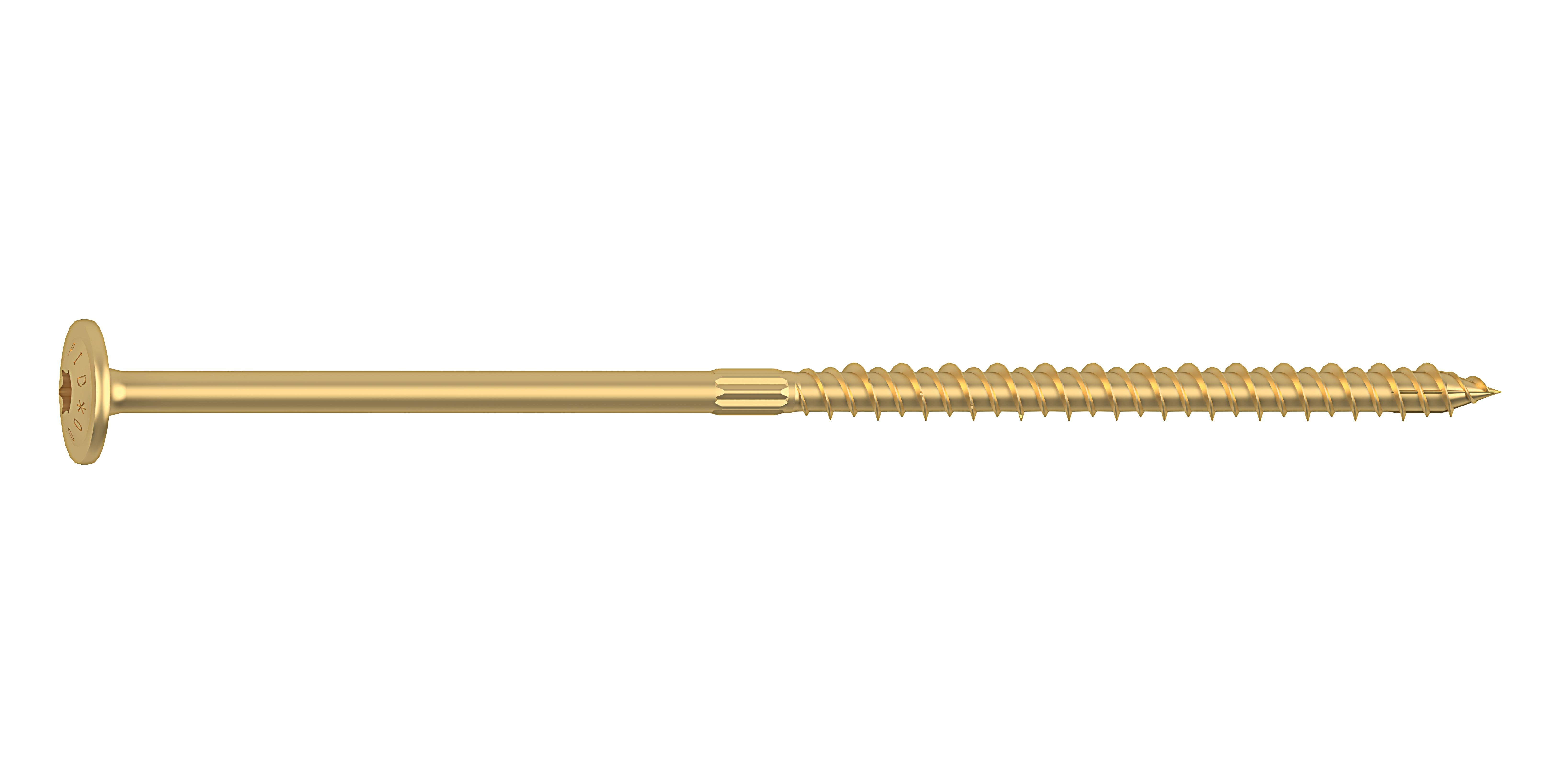 Holzbauschraube RAPID® - Tellerkopf Ø20 - YellWin500 - 8 X 100/60 - TX40 - ETA 12/0373