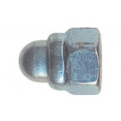 Klobučasta matica z varovalnim obročkom DIN 986 - 8 - pocinkano modro - M4