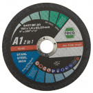 RECA rezalna plošča A1 2v1 kolenasta premer 150 mm debelina 1,6 mm vrtina 22,23 mm