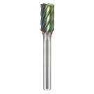 RECA ultra karbidni rezkarji valjaste oblike z nazobčanim čelom premer x dolžina 6 x 18 mm s pecljem 6 mm