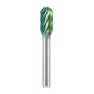 RECA ultra karbidni rezkarji valjaste oblike premer x dolžina 4 x 15 mm s pecljem 6 mm