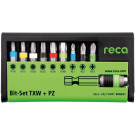 RECA BIT SET PZ+TXW 10-Delni