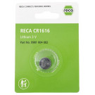 Gumbova celica RECA 3V CR 1616 ( DL1616/ BR1616)